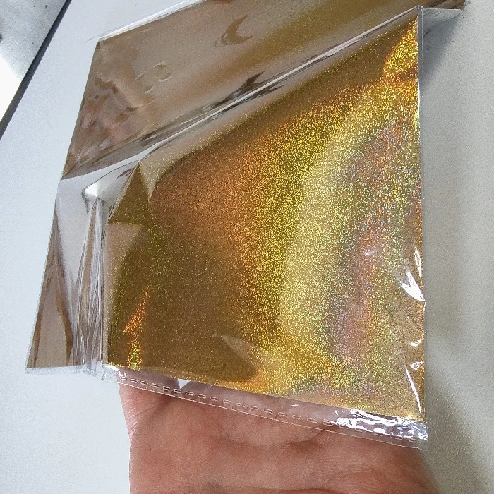 Folija zlata hologramska zvezdni prah za digitalni tisk 50pol A4, 